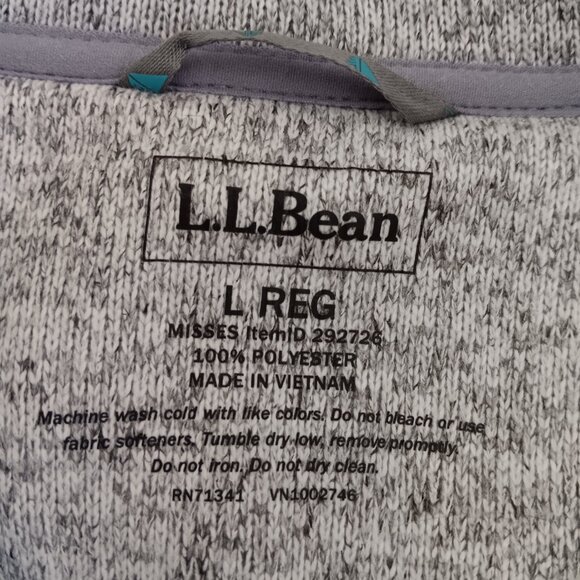 L.L. Bean Women's Sweater Fleece Pullover - Picture 5 of 8